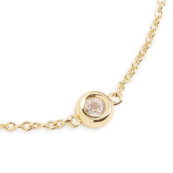 Marrin costello Jewelry - Marrin Costello - Soleil 14k Gold NWT Plated Bracelet - Gold And Topaz